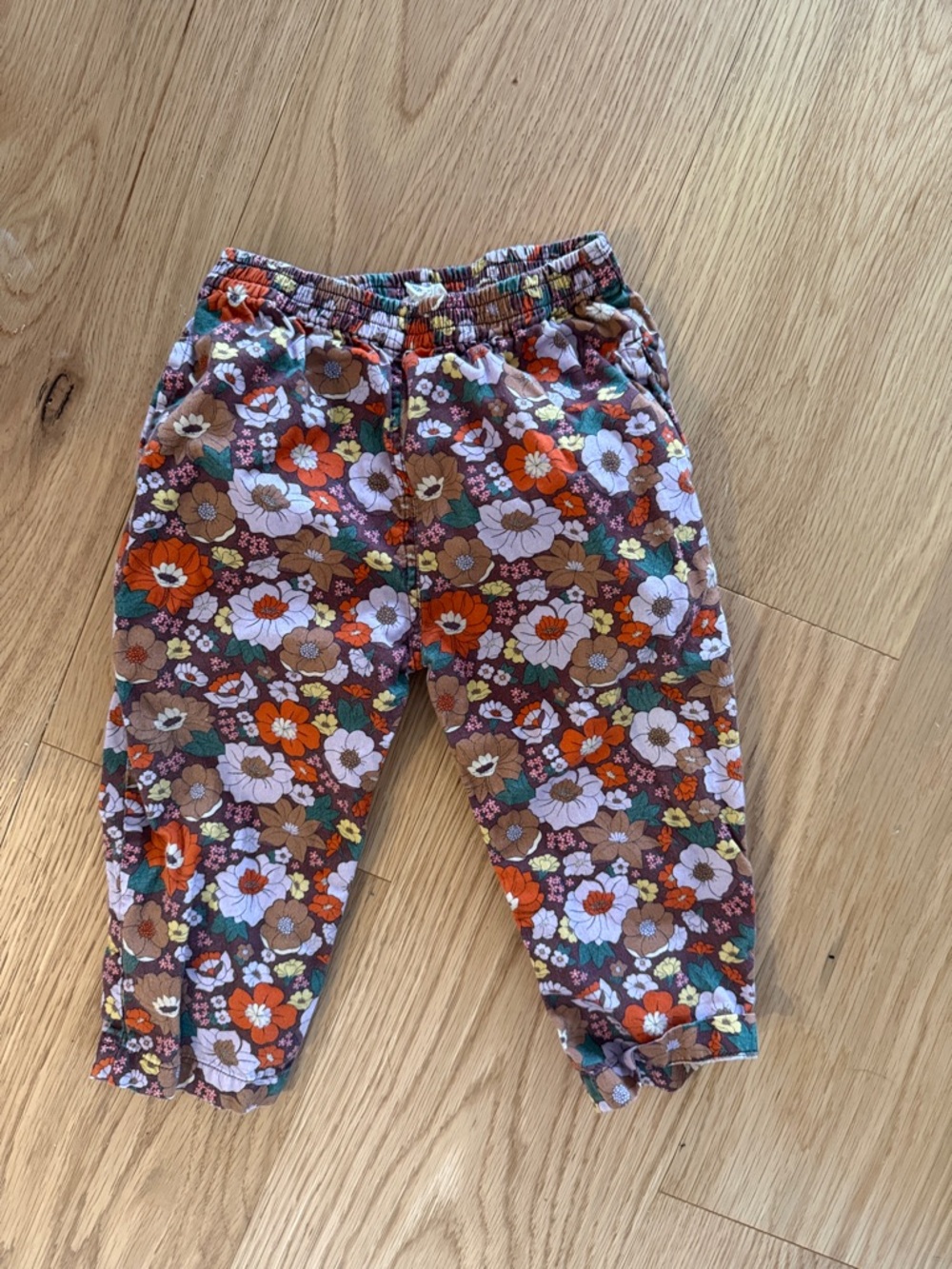 Floral Pants 18 months - French brand